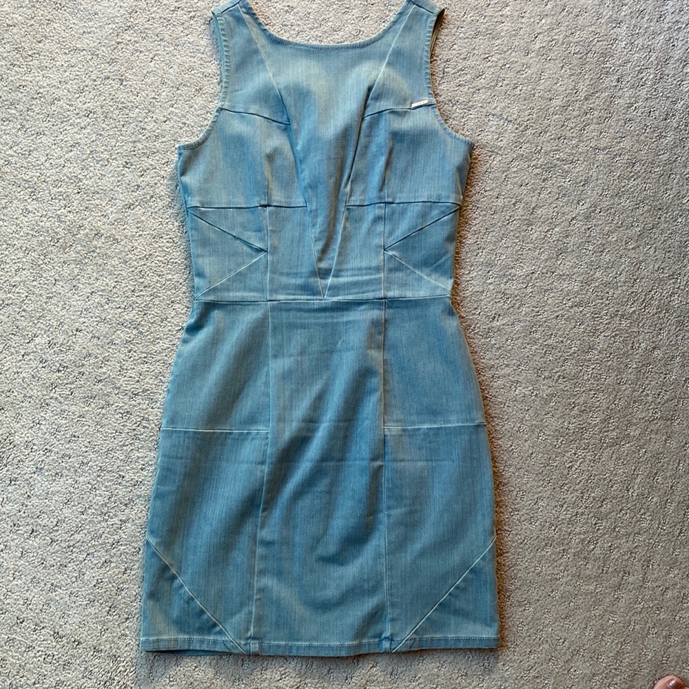 Stretchy denim Diesel mini dress